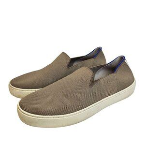 Rothy's Womens The Original  Slip On Sneakers Latte Size 9
